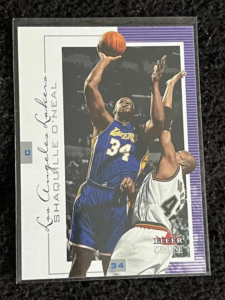 2000-01 FLEER GENUINE SHAQUILLE O'NEAL LAKERS - Image 1 of 1