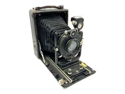 Ica Minimal 235 Appareil Photo Avec Carl Zeiss Tessar 1:4.5 F=13,5Cm Compur - Photo 1/4