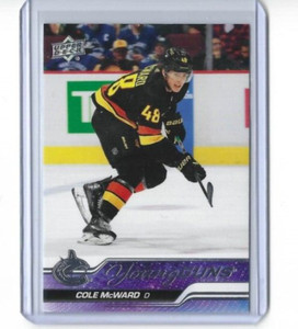 2023-24 Upper Deck Series 1 COLE MCWARD Young Guns Rookie RC SP #244