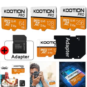 4X 64G 128G 256G Karta Micro SD U3 C10 Karta pamięci TF Tablet / telefon komórkowy / aparat - Zdjęcie 1 z 18