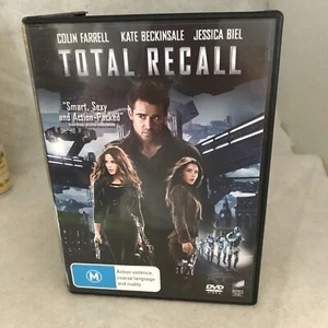 Total Recall DVD (Region 2,4,5) VGC Colin Farrell + Free & Fast Postage - Picture 1 of 3