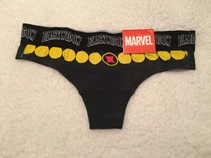 Marvel Black Widow Cheekster Höschen Neu mit Etikett Größe XL kostenloser Versand - Bild 1 von 2