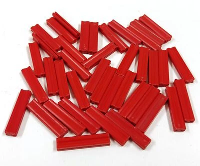 Vintage Fischertechnik 31061 Connector 30 Red New Version 40pcs Parts 1979 - Image 1 of 2
