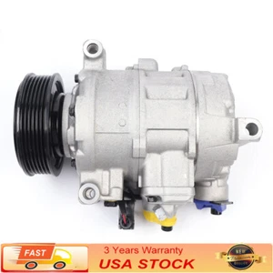 For Audi A4 / A4 Quattro 2006 2009 2010 A/C Air Conditioner Compressor w/ Clutch - Picture 1 of 9