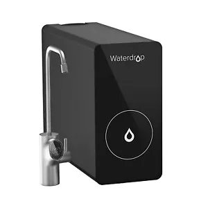 Wassertropfen D6 Umkehrosmose Wasserfilter, 600 GPD, Smart LED Wasserhahn, tanklos - Bild 1 von 9