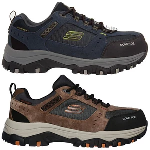Skechers Hombres Trabajo Greetah Compuesto Puntera Zapatos de Seguridad Impermeable Espuma con Memoria - Imagen 1 de 10