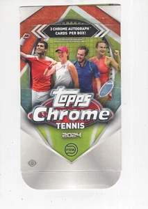 2024 TOPPS CHROME TENNIS BASE CARDS FROM #1-200 PICK YOUR CARDS - Picture 1 of 140