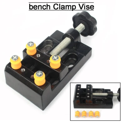 Mini Flat Clamp Table Jaw Bench Drill Press Vice Opening Parallel Vise Fix Tool - Image 1 of 4