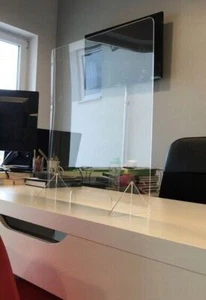 Antibakteriell Panel Schreibtischaufsatz Schreibtisch Trennwand 3 mm ⭐⭐⭐⭐⭐ - Bild 1 von 3