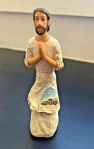 Hawthorne Village Thomas Kinkade Elegant Blessings Kneeling in Prayer 2009 - Picture 1 of 6