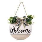 Sign Welcome Sign for Farmhouse porch Wall Pediments Home