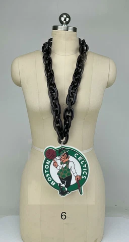 New NBA Boston Celtics  Gameday Tailgate Black Fan Chain Fanchain Cover