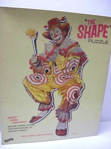 Dokey The Clown Shape Puzzle 600 Piece Fairchild #1800 - Bild 1 von 4
