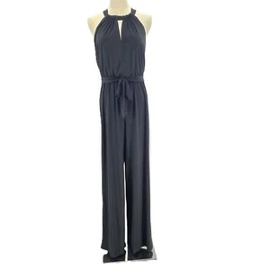 Emma & Michele Jumpsuit schwarz Neckholder Stretch Medium - Bild 1 von 8