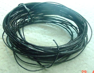 NOS 25' of the smallest Shield Tinned Copper wire OD .049" outer &.020" center - Picture 1 of 5