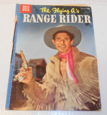 The Flying A's Range Rider #15 (1956) Western Dell Foto 1 de 3