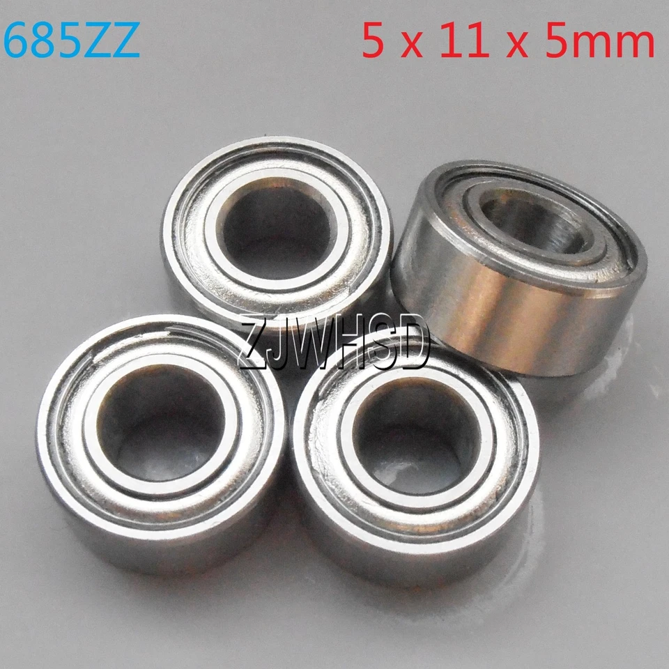 4pcs 685zz Sealed Bearing 5 x 11 x 5 mm for TAMIYA TRAXXAS HPI RC Hobby DIY - Image 1 of 1