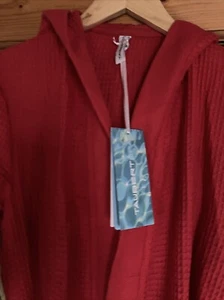 TAUBERT SPA Bademantel Saunamantel Reisebademantel Rot Größe XS NEU - Bild 1 von 6
