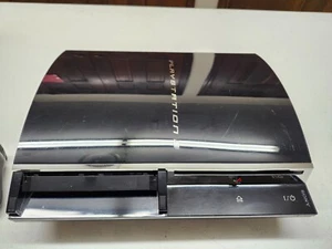 Sony PlayStation 3 PS3 CECHE01 80GB Fat Backwards Compatible Console - TESTED - Picture 1 of 13