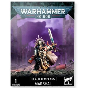 Warhammer 40k Black Templars Marshall No Box - Picture 1 of 2
