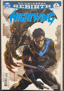Cómics de Nightwing #8 Rebirth DC 2017 en estado bastante bueno/casi nuevo - Imagen 1 de 1