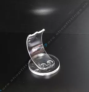 DOUBLE ACRYLIC STAND PERSPEX PEN COUNTER TABLE DISPLAY - Picture 1 of 1