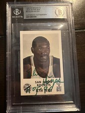 1968 JackInTheBox ELVIN HAYES Signed Rookie Basketball Card BAS ROOKIE RARE