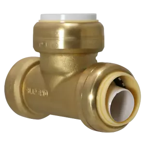 10 Pcs XFITTING 1" CTS x 1" CTS x 1" PVC Push Fit Tee, Push To Connect Tee - Picture 1 of 4
