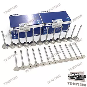 MAHLE 24x Intake Exhaust Valves Set For VW Audi S4 S5 A6 2.8 3.2 3.0 TFSI - Picture 1 of 5