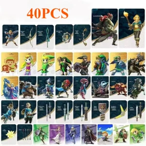 Zelda Amiibo Cards Tears of the Kingdom Amiibo Card NFC for Switch 40PCS - Picture 1 of 16