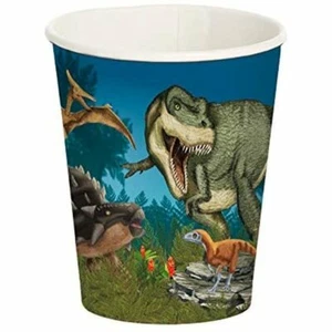 Partybecher  Party Becher  Dinosaurier Kindergeburtstag Pappbecher Mauder - Bild 1 von 1