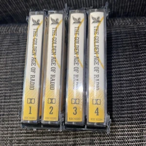 Reader's digest -The Golden Age Of Radio Set Of 4 Cassette Tapes in Holder - Picture 1 of 11