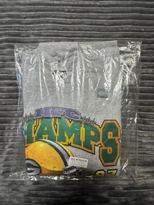 Vintage New Starter Green Bay Packers Sweatshirt NFC Champion Large NFL 1997 - Picture 1 of 10