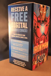 Tampa Bay Rays Marvel Super Heroes Night (8/5/17) Iron Man Bobble Head EUC - Picture 1 of 9