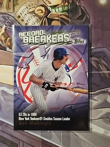 2002 Topps Recordbreakers Don Mattingly Card # RB-DM mlb baseball card - Picture 1 of 2