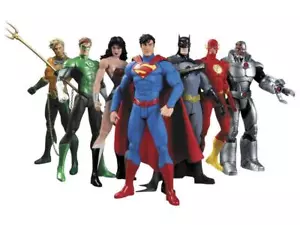 Justice League 7-Pack Action Figure Set We Can be Heroes DC Collectibles SEALED - Picture 1 of 8