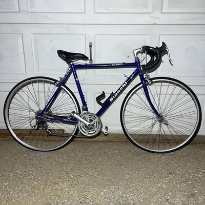 VINTAGE BIANCHI Exclusive Infinity EUROPA STEEL ROAD BIKE FRAME SET 53cm - Image 1 of 4