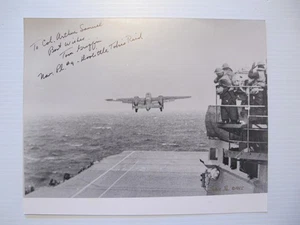 AUTOGRAPHED PHOTO: LT. TOM GRIFFIN DOOLITTLE RAID TO TOKYO. WW2 HISTORY - Picture 1 of 3