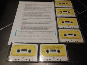 Audio Cassette Recording UW Conference: Medical Consequences of Star Wars Lot 6 - Imagen 1 de 7