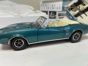 1/18 Exact Detail 1967 Firebird 400 convertible in Gulf Turquoise RARE - Picture 1 of 8