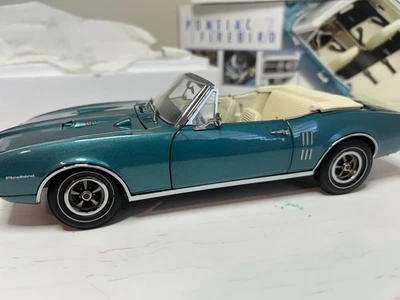 1/18 Exact Detail 1967 Firebird 400 convertible in Gulf Turquoise RARE - Image 1 of 4