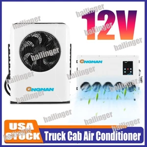 12V Air Conditioner Electric Parking Truck Cab A/C Fit Truck Caravan RV 12000btu - Bild 1 von 14