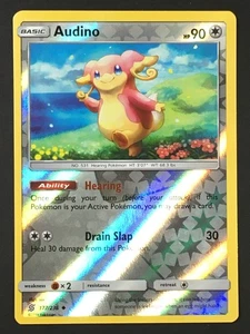 Pokemon TCG Audino 177/236 SM Unified Minds Reverse Holo Uncommon LP - Bild 1 von 3