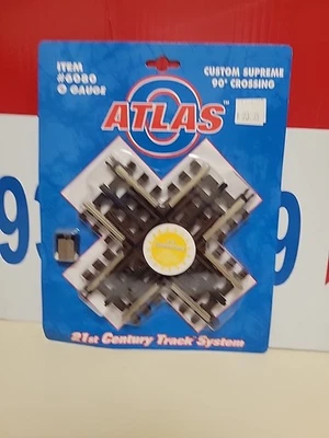 Atlas O Custom Supreme 90 Degree Crossing O-gauge 6080 - Image 1 of 3