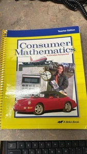 Abeka Consumer Mathematics In Christian Perspective 2nd Edition Teacher Edition - Picture 1 of 1
