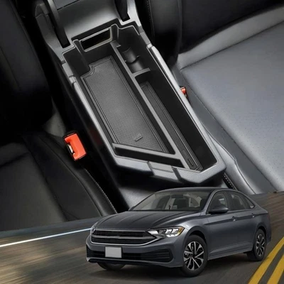 Accesorios para Volkswagen Jetta 2024-2025 estancia con consola central bandeja organizadora Foto 1 de 4