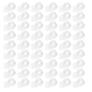 200 Stück Lichterkette Kabel Befestigung Klemme Clips Elektroleitung Außen - Bild 1 von 19
