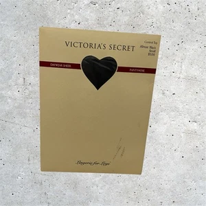 VICTORIA’S SECRET Ropa de día pequeña casi negra PANTIMEDIAS transparentes Lencería para piernas - Imagen 1 de 10