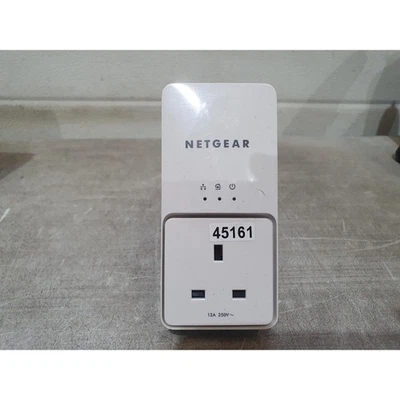 Netgear XAV2501 AV+ 200 Powerline Adapter White 250V 12Amp LED Indicator UK Plug - Image 1 of 4