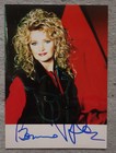Bonnie Tyler Original Autogramm Karte signiert Rock Legende Musik Ikone Sängerin
